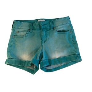 Celebrity Pink faded turquoise Women's Shorts size 1/25 (0)